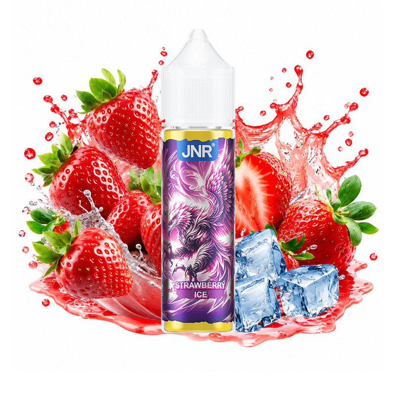 E-liquide Strawberry Ice 50 ml JNR fraise glacée