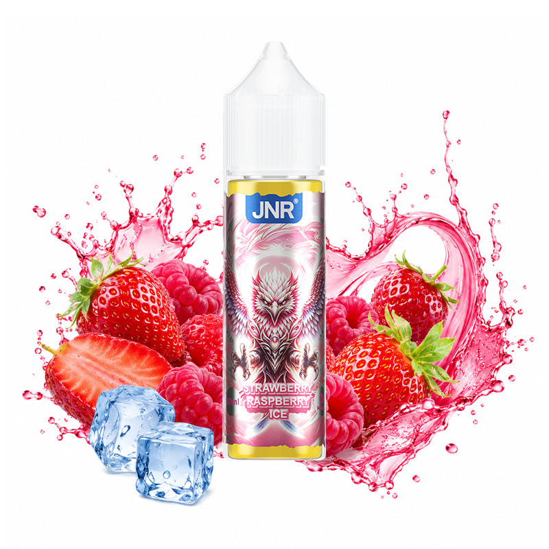 E-liquide Strawberry Raspberry Ice 50 ml JNR fraise framboise glacée