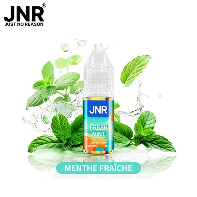 E-liquide Fresh Mint Sel de Nicotine JNR 10ml menthe fraîche