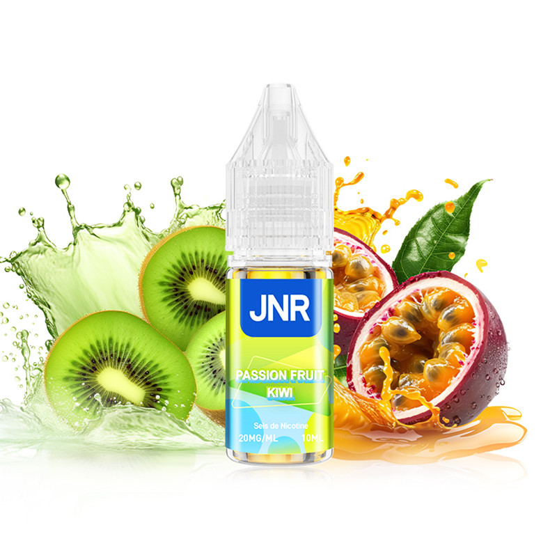 E-liquide Passion Fruit Kiwi JNR sel de nicotine