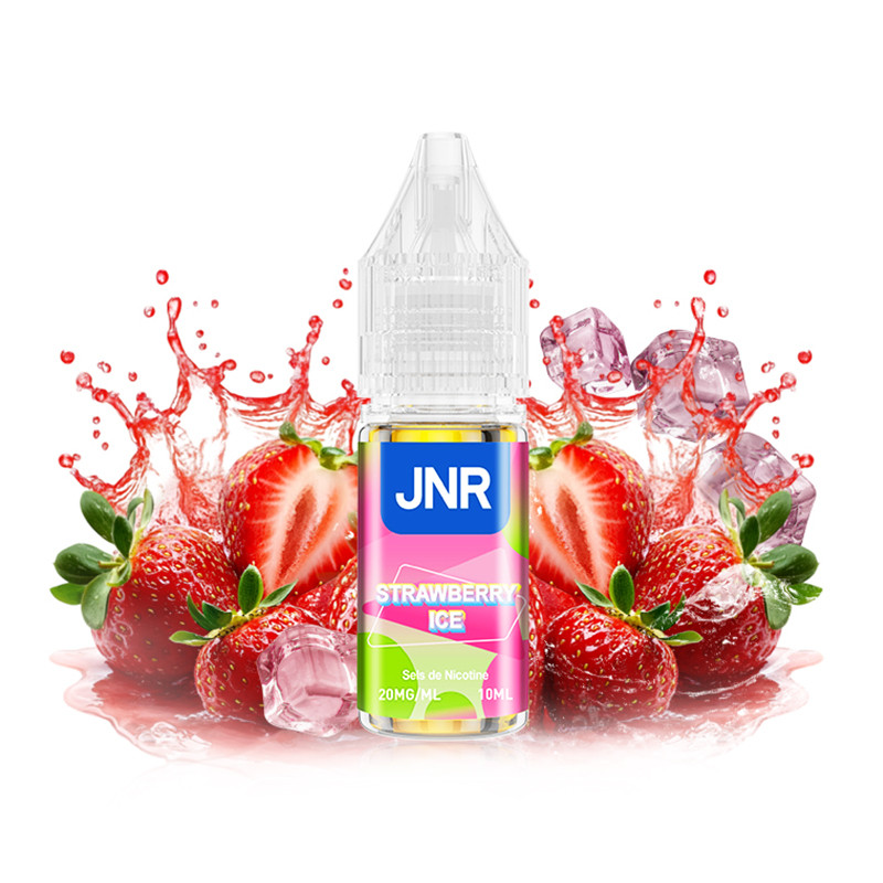 E-liquide Strawberry Ice JNR sel de nicotine