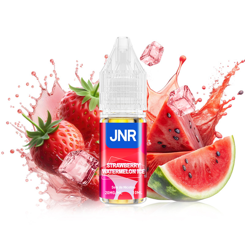 E-liquide Strawberry Watermelon Ice JNR sel de nicotine