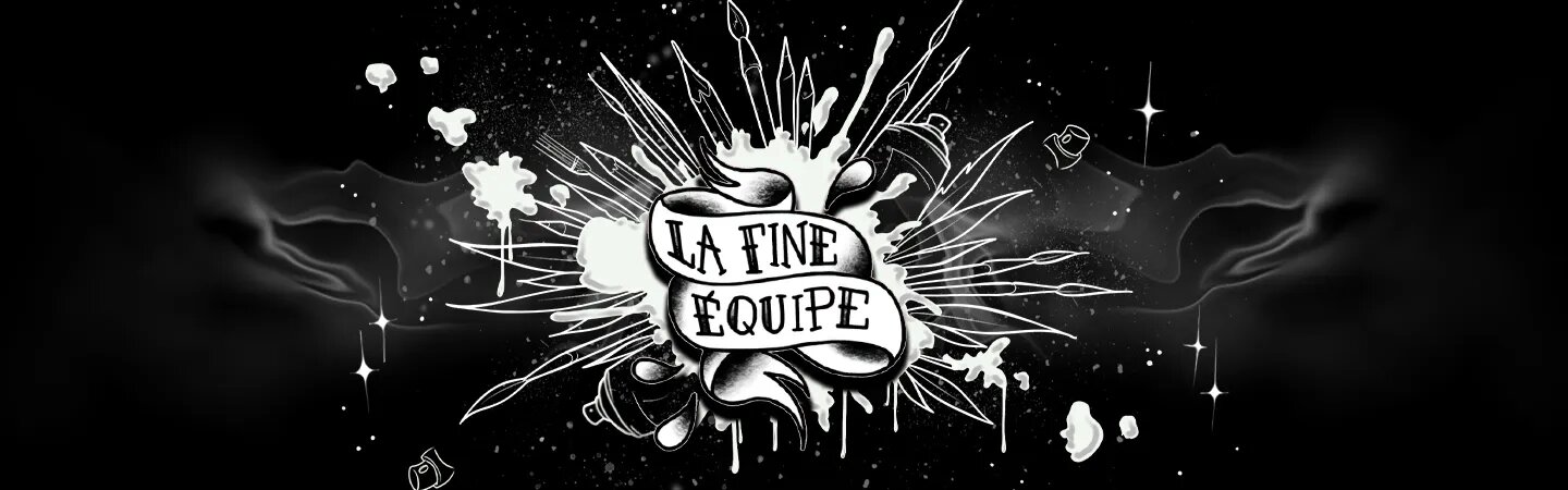 Logo du fabricant français de e-liquide : La Fine Equipe.
