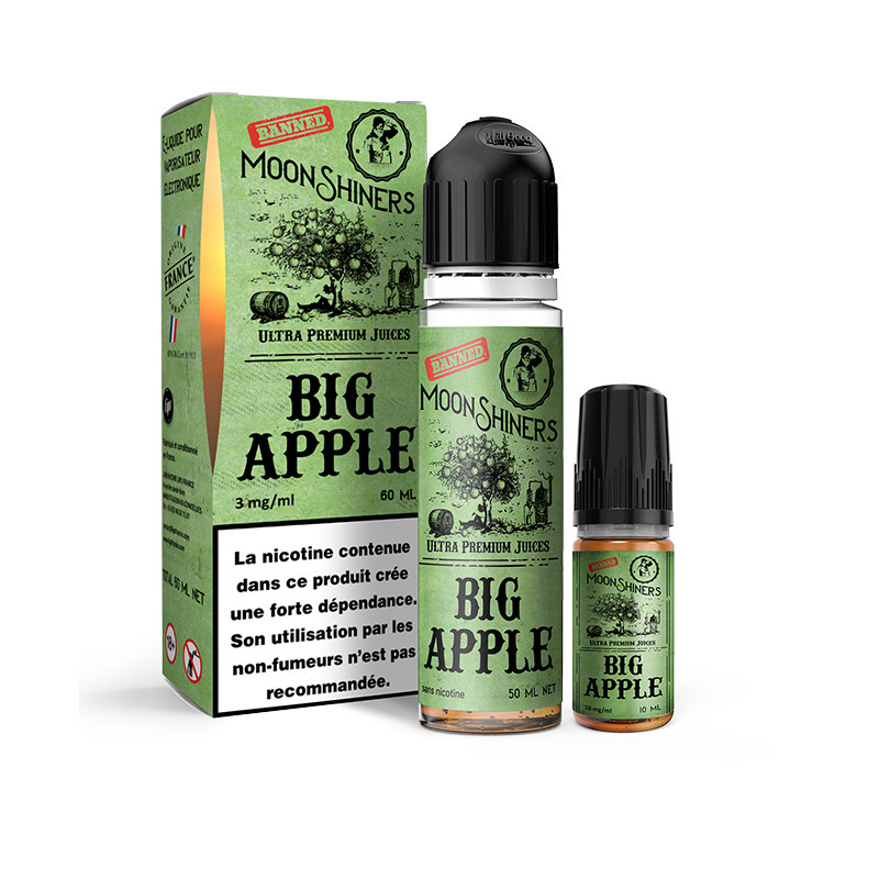 E‑liquide Big Apple 50 ml Moonshiners