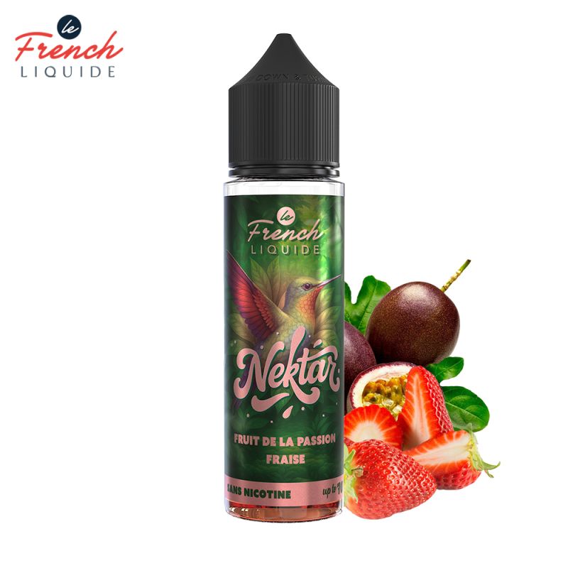Fruit de la Passion Fraise 50 ml - Nektar by Le French Liquide