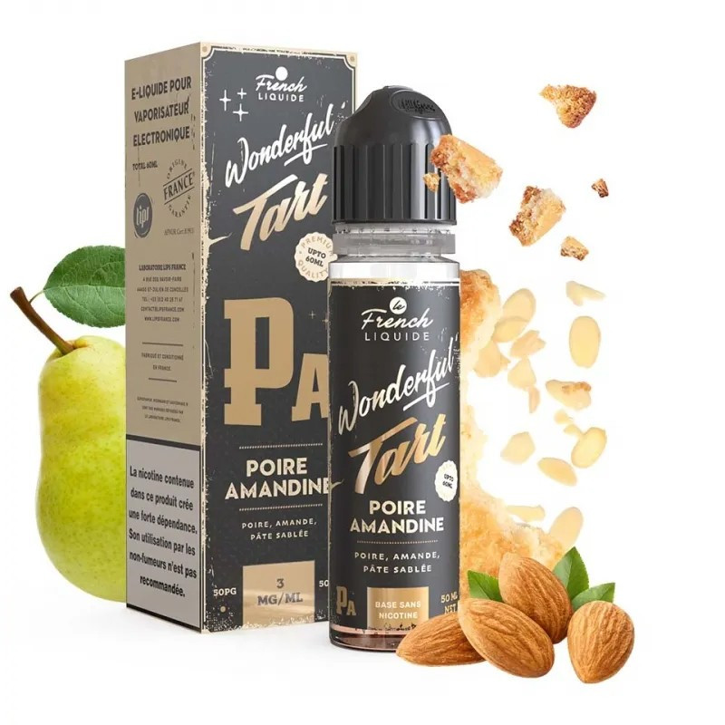 E‑liquide Poire Amandine 60 ml Wonderful Tart