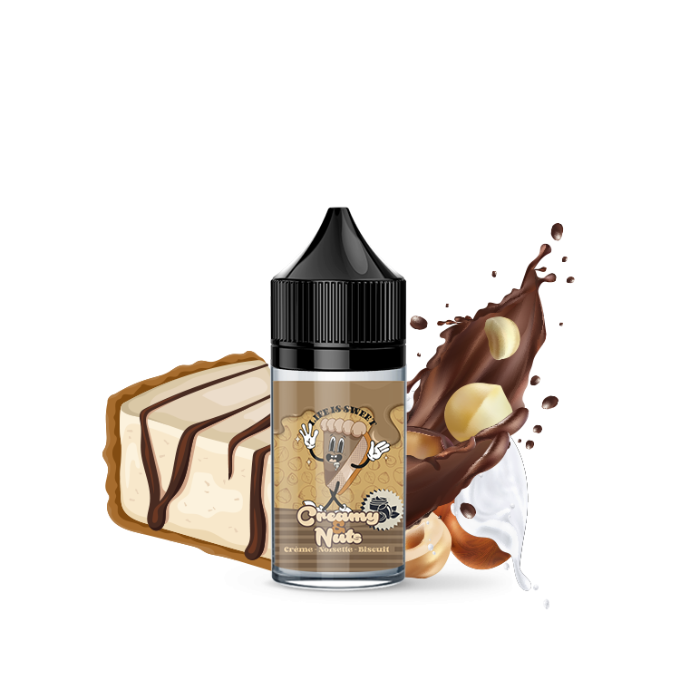 Concentré Creamy & Nuts 30 ml – Life Is Sweet (Crazy Labs)