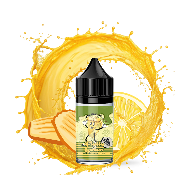 Concentré Fluffy & Lemon 30 ml – Life Is Sweet (Crazy Labs)