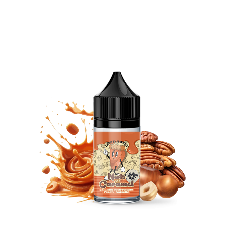 Concentré Nuts & Caramel 30 ml – Life Is Sweet (Crazy Labs)