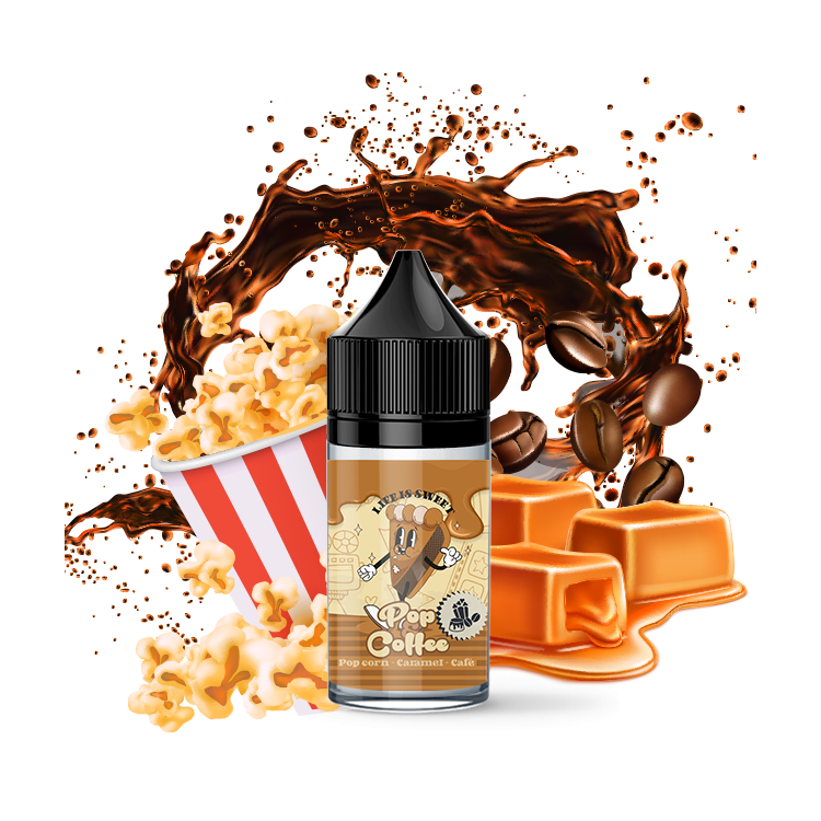 Concentré Pop & Coffee 30 ml – Life Is Sweet (Crazy Labs)