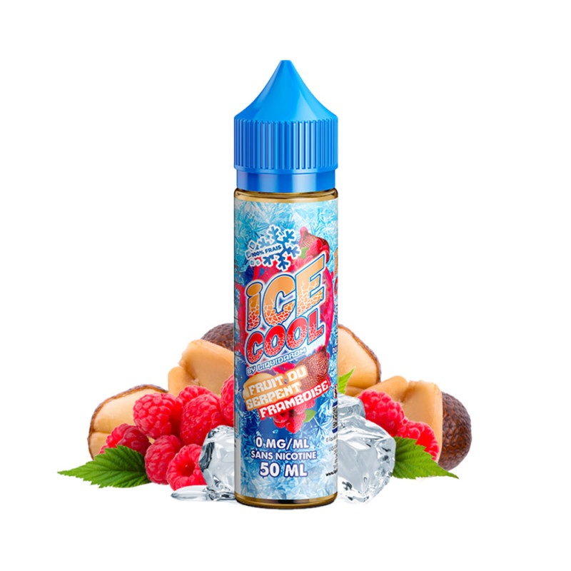 Fruit du Serpent Framboise 50ml Ice Cool Liquidarom e-liquide fruit du serpent framboise