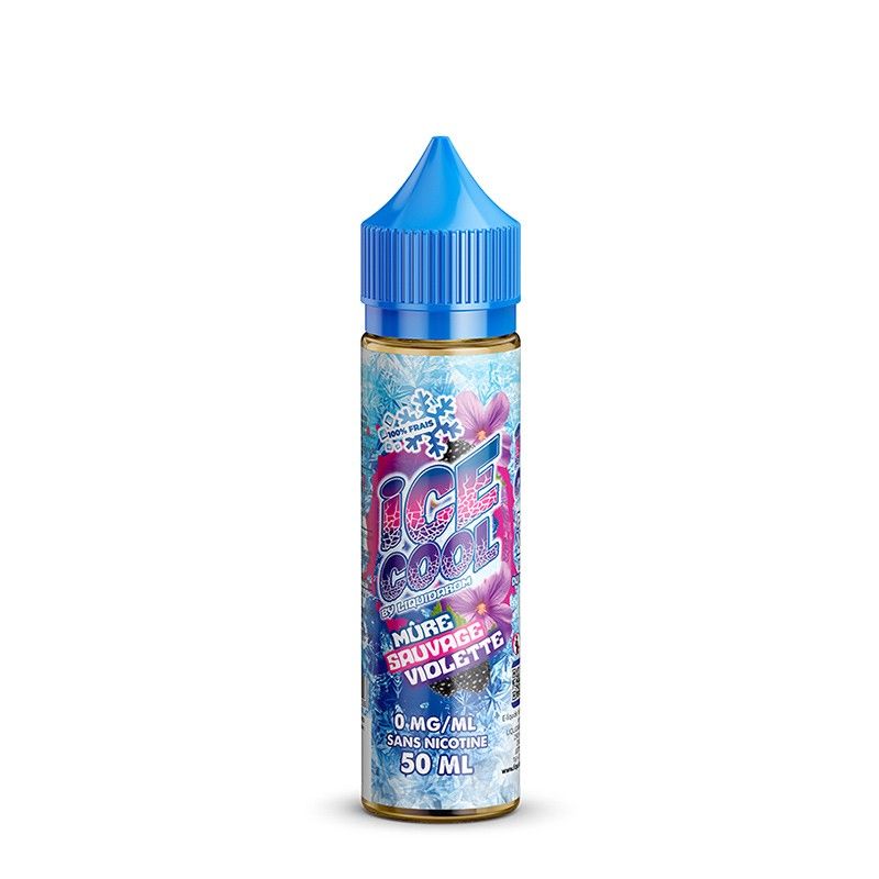 Mûres Sauvages Violette 50ml Ice Cool Liquidarom e-liquide mûres sauvages violette frais
