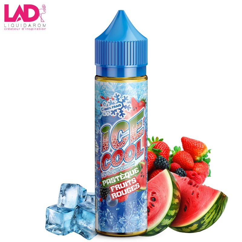 Pastèque Fruits Rouges 50ml Ice Cool Liquidarom e-liquide pastèque fruits rouges frais