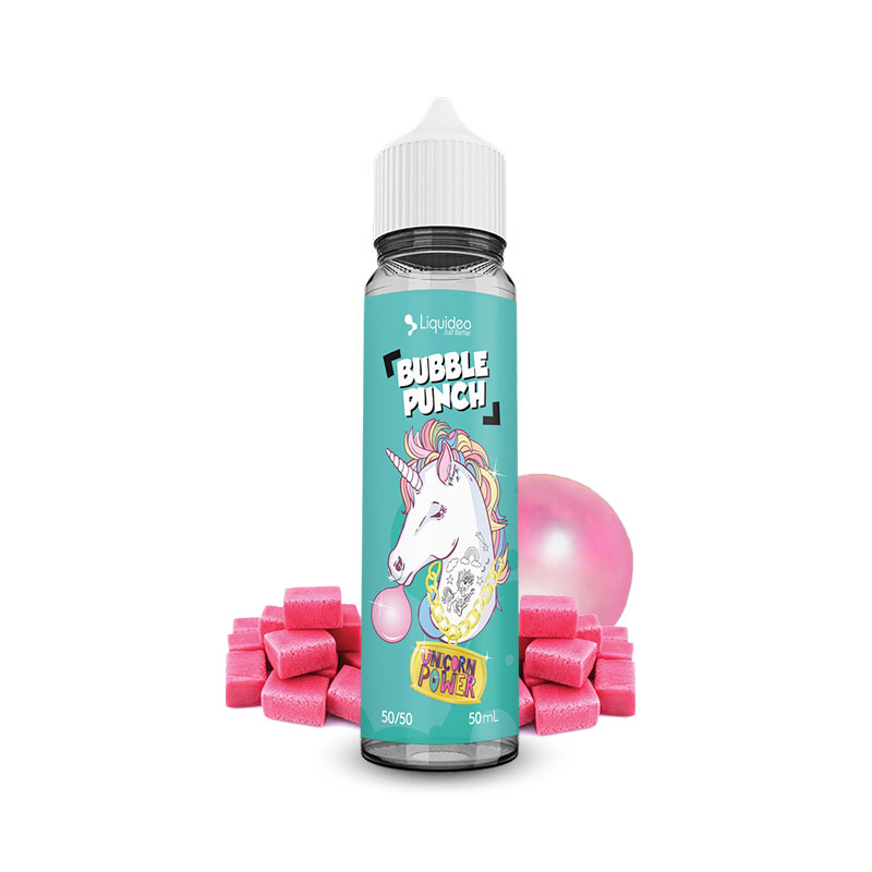 Photo du eliquide Bubble Punch 50ml de la marque française : Liquideo.