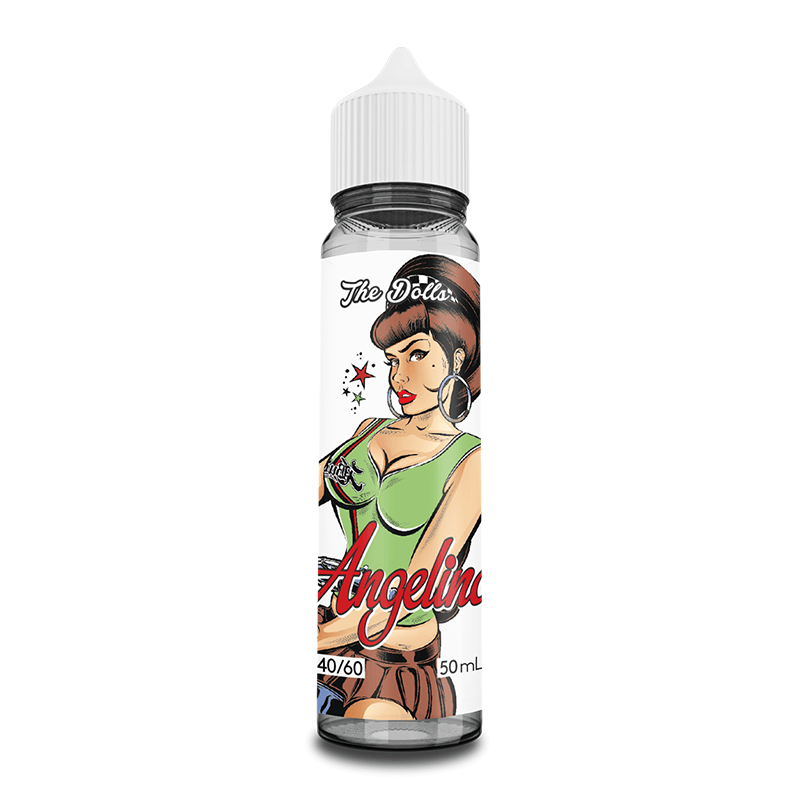 Angelina 50ml Liquideo e-liquide melon pastèque concombre 50 50 prêt à booster