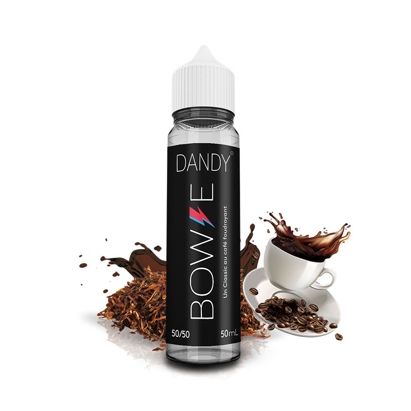 Photo du eliquide Bowie 50ml de la marque française : Liquideo.