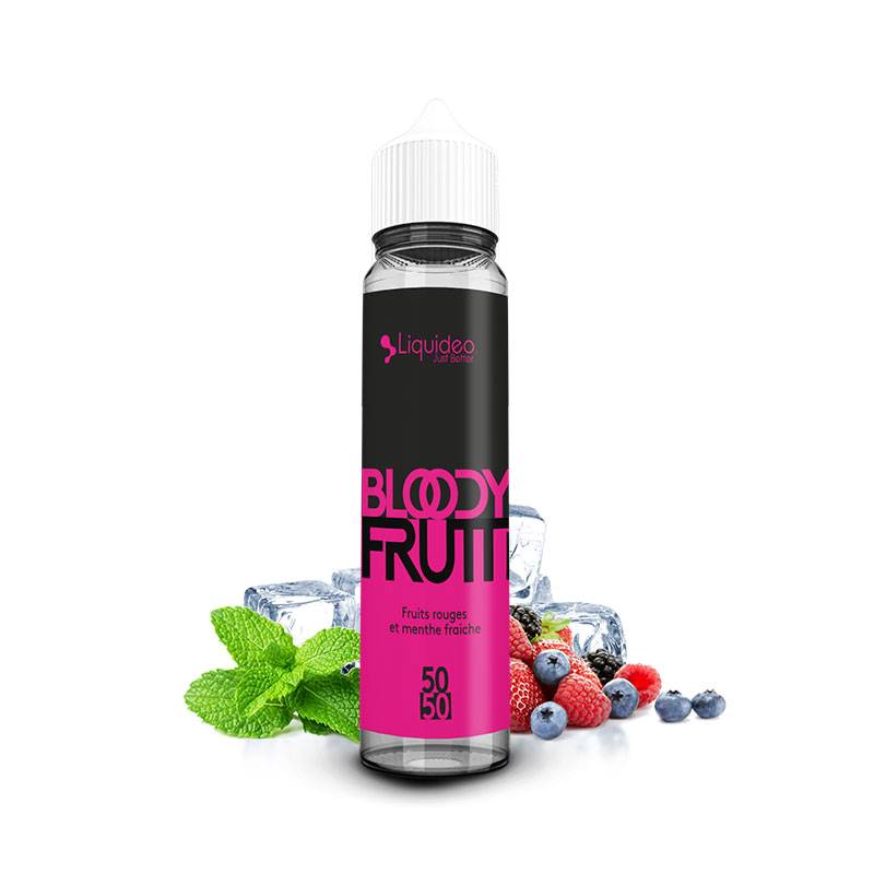 Photo du eliquide Fifty Bloody Frutti 50 ml de la marque française : Liquideo.