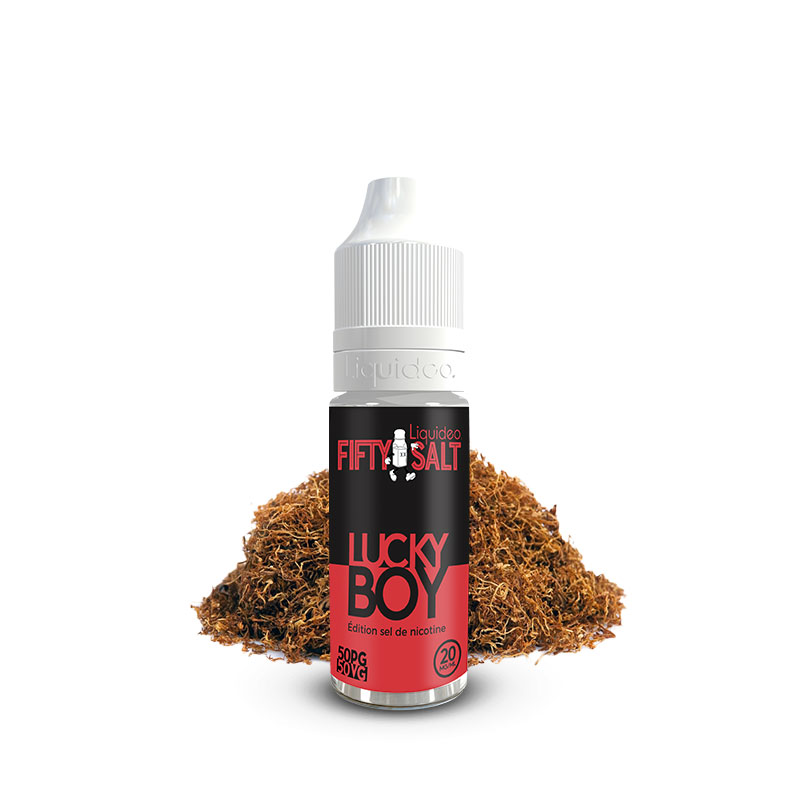 Flacon du eliquide Lucky Boy 10 ml de Liquideo, fabricant français de eliquide pour le vapotage.