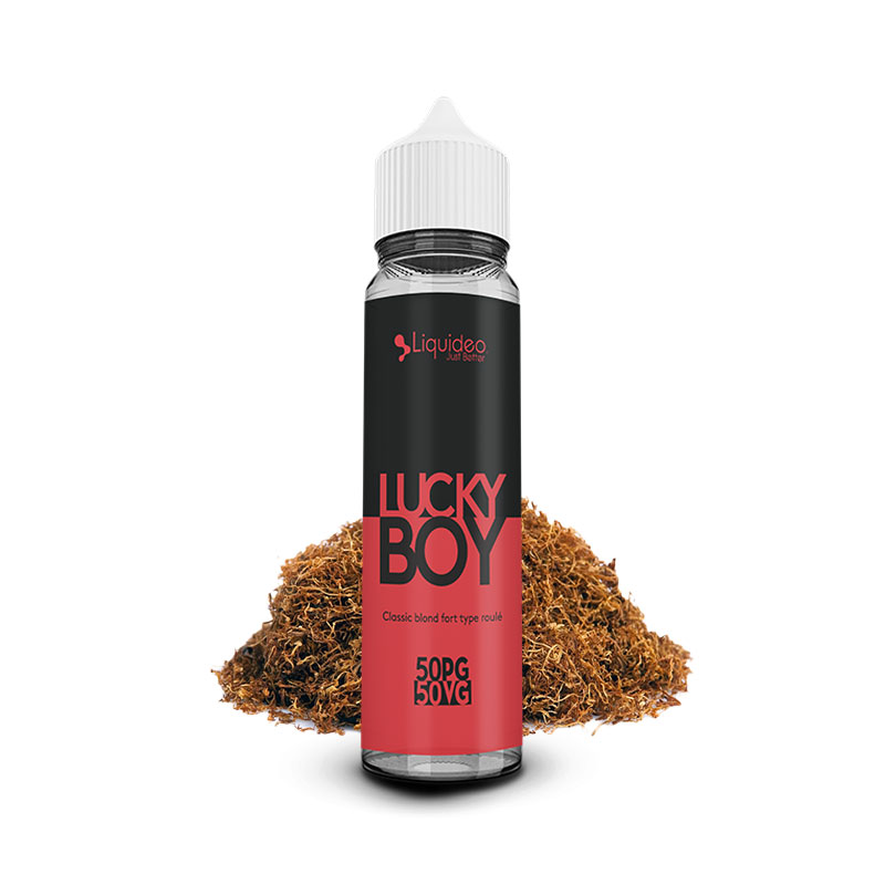 Photo du eliquide Lucky Boy 50 ml de la marque française : Liquideo.