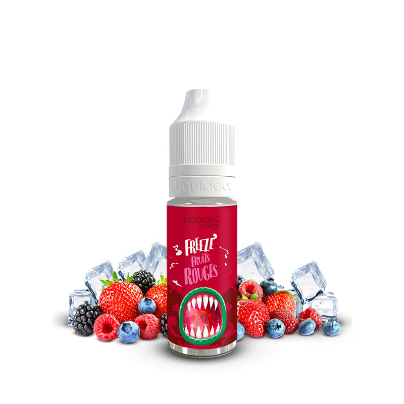 Freeze Fruits Rouges Liquideo e-liquide fruits rouges frais 10 ml 50 50
