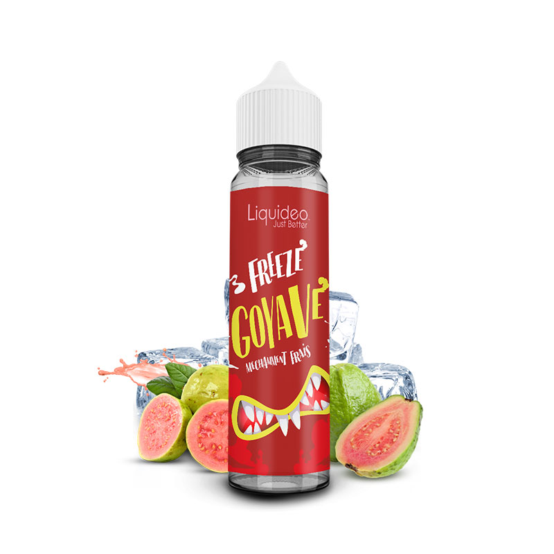 Photo du eliquide Freeze Goyave 50 ml de la marque française : Liquideo.