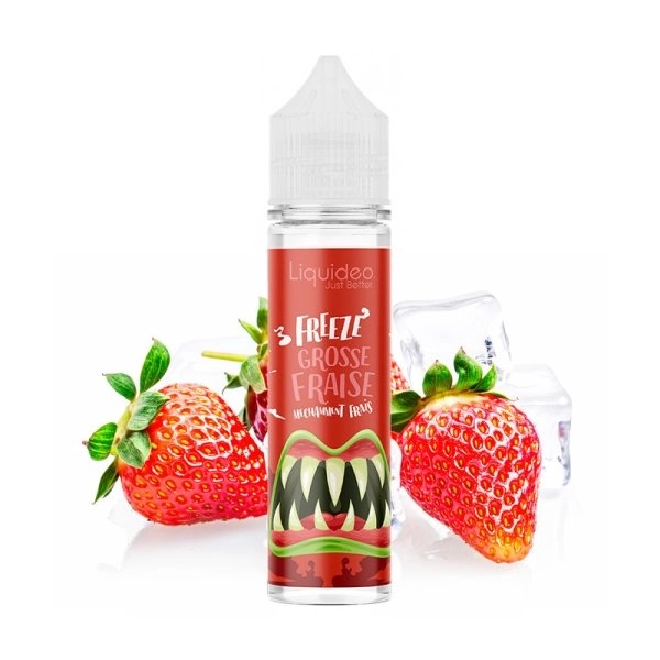 Freeze Grosse Fraise 50ml Liquideo e-liquide fraise fraîche 50 50