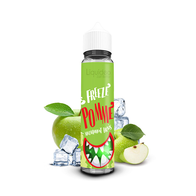 Photo du eliquide Freeze Pomme 50 ml de la marque française : Liquideo.