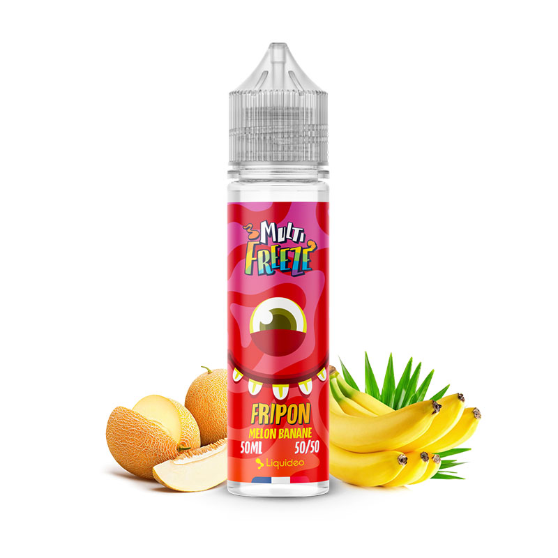 E‑liquide Fripon Melon Banane 50 ml Liquideo