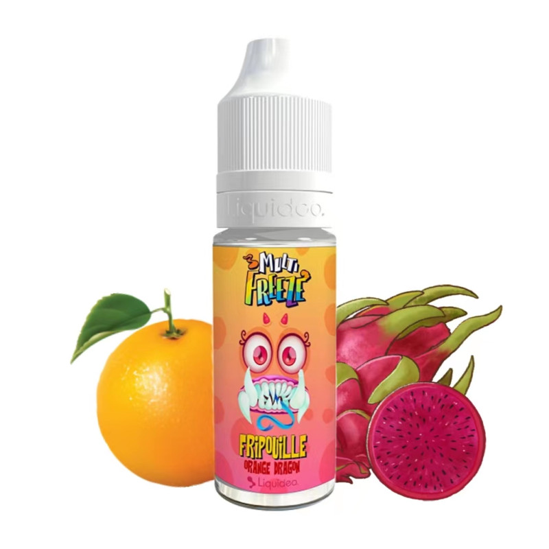 E-liquide Fripouille Orange Dragon 10 ml Liquideo Multi Freeze