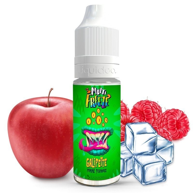 E-liquide Galipette Pomme Framboise 10 ml Liquideo Multi Freeze