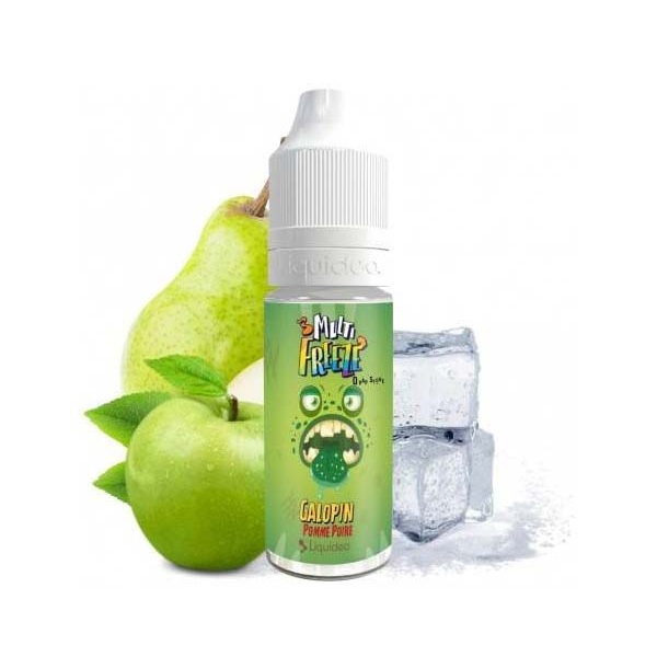 E-liquide Galopin Pomme Poire 10 ml Liquideo Multi Freeze