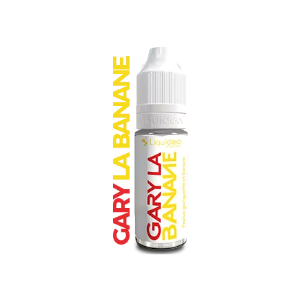 E-liquide Gary la Banane 10 ml Liquideo Evolution banane fraise