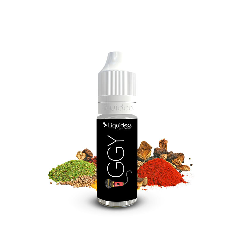 Flacon du eliquide Iggy 10 ml de Liquideo, fabricant français de eliquide pour le vapotage.