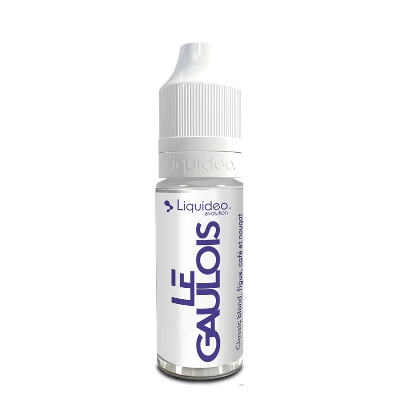 E-liquide Le Gaulois 10 ml Liquideo Evolution classic blond nougat café