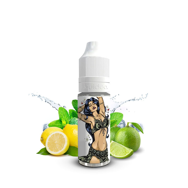 Flacon du eliquide Malika 10 ml de Liquideo, fabricant français de eliquide pour le vapotage.