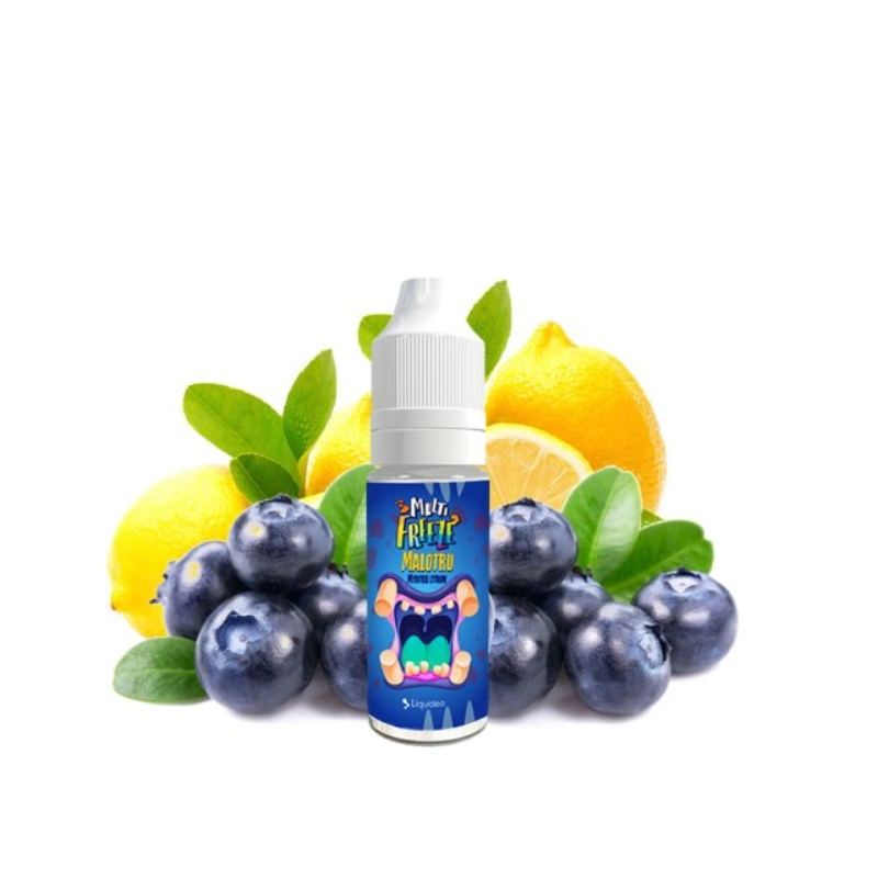 E-liquide Malotru Myrtille Citron 10 ml Liquideo Multi Freeze
