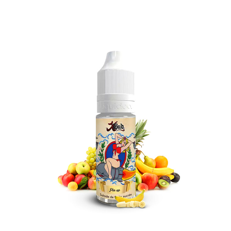 Flacon du eliquide Pin Up 10 ml - Xbud de Liquideo, fabricant français de eliquide pour le vapotage.