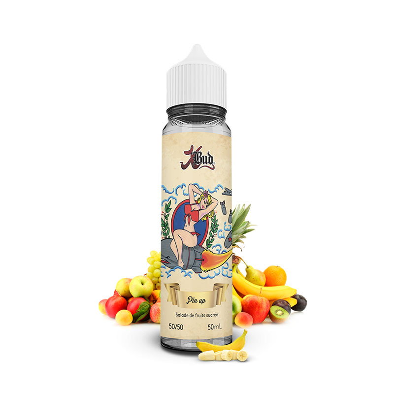 Photo du eliquide Pin Up 50 ml - Xbud de la marque française : Liquideo.