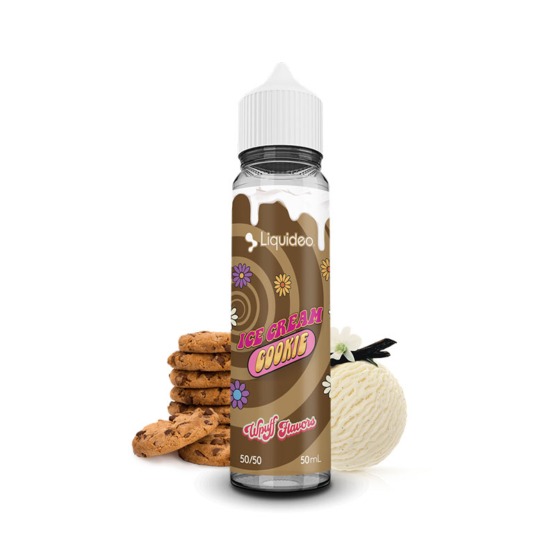 Photo du eliquide Ice Cream Cookie 50ml de la marque française : Liquideo.