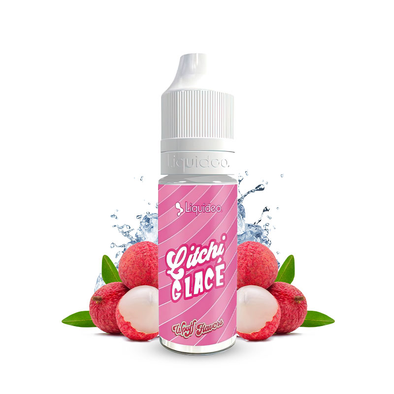 Photo du eliquide Litchi Glacé 10ml de la marque française : Liquideo.