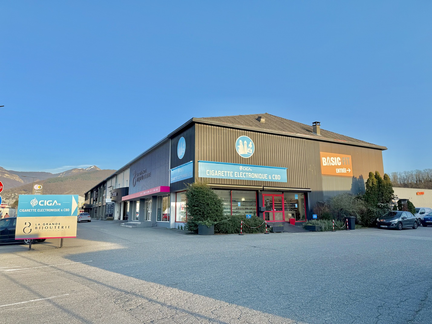 Enseigne extérieure du magasin CIGA.FR Bassens (Saint-Alban-en-Leysse)
