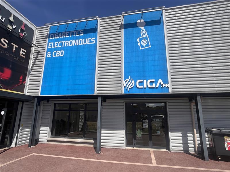 Magasin CIGA.FR Charancieu spécialisé en cigarette électronique et CBD