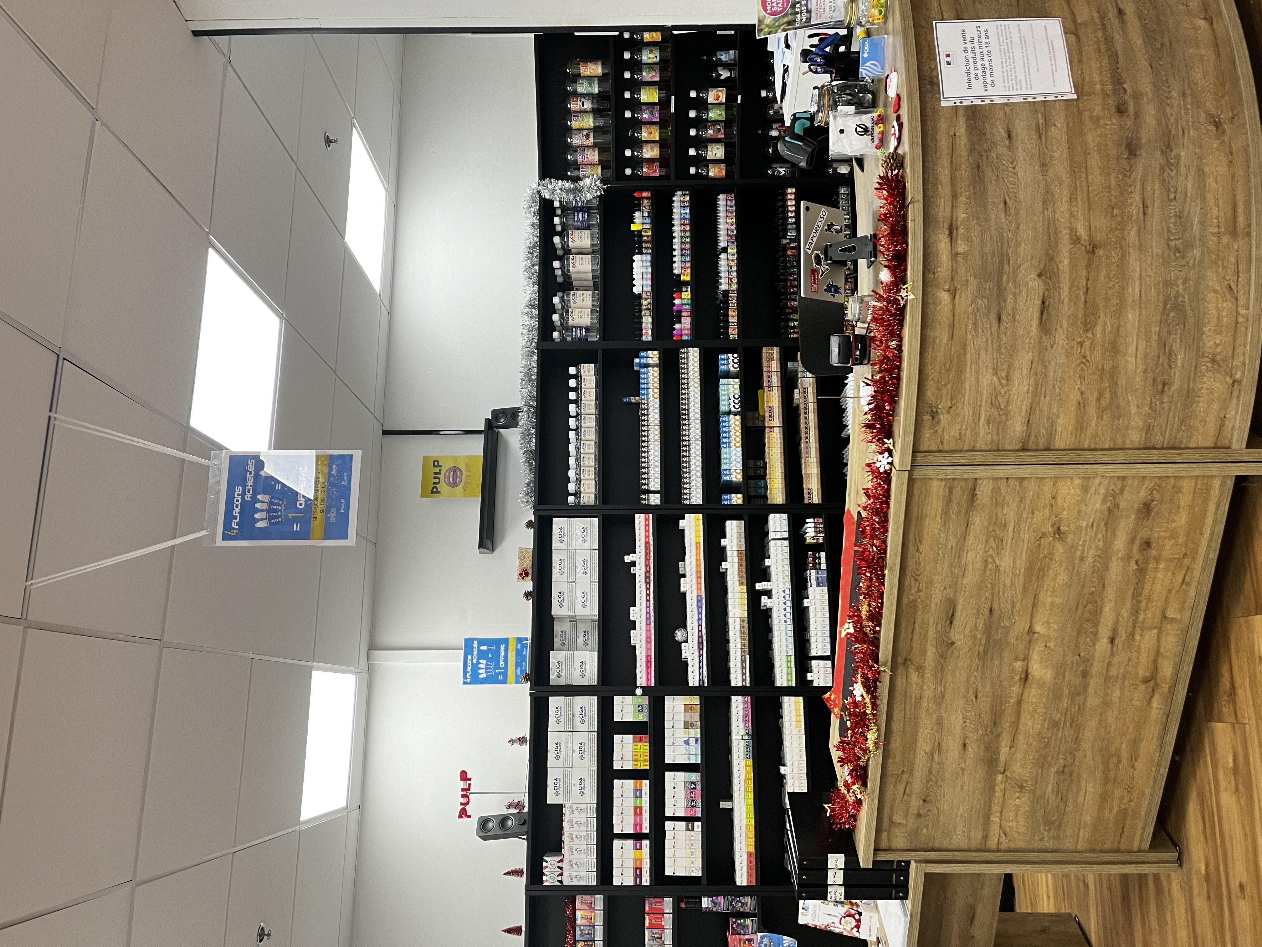Comptoire du magasin CIGA.FR Chasse-sur-Rhône