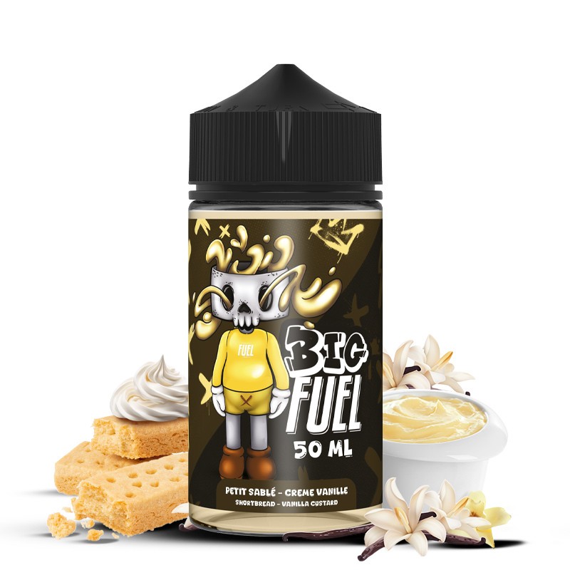 Petit Sablé - Crème Vanille 200ml - BIG FUEL de Maison Fuel
