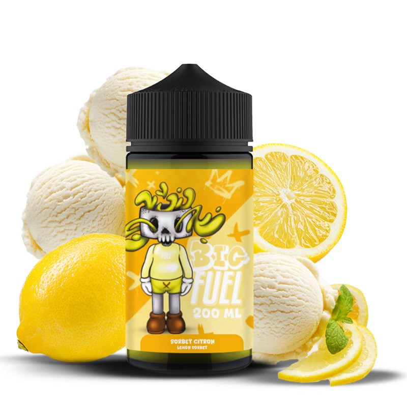 E‑liquide Sorbet Citron 200 ml Big Fuel