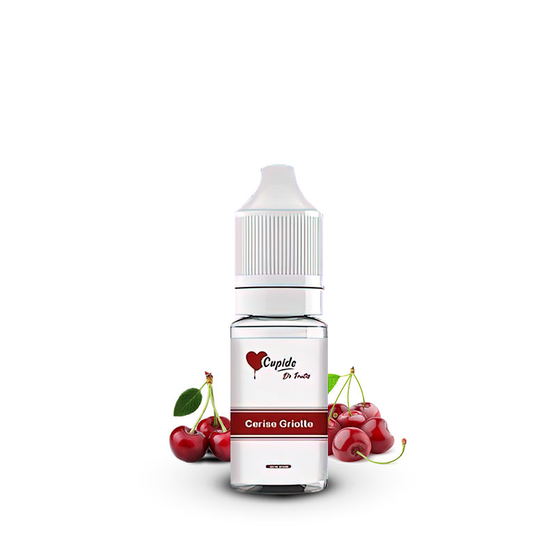 Eliquide Cerise Griotte 10ml de la gamme Cupide par la marque française Maison Fuel.