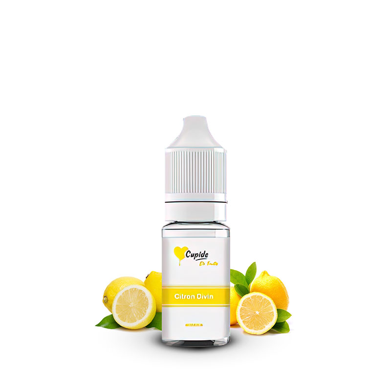 Eliquide Citron Divin 10ml de la gamme Cupide par la marque française Maison Fuel.