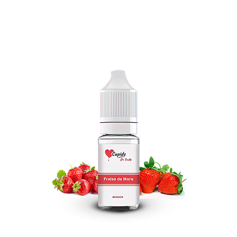 Eliquide Fraise de Mara 10ml de la gamme Cupide par la marque française Maison Fuel.