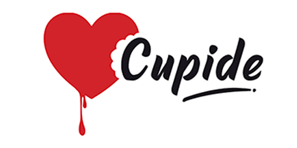 Logo de la marque française Cupide, marque de e-liquides pour cigarettes électroniques.