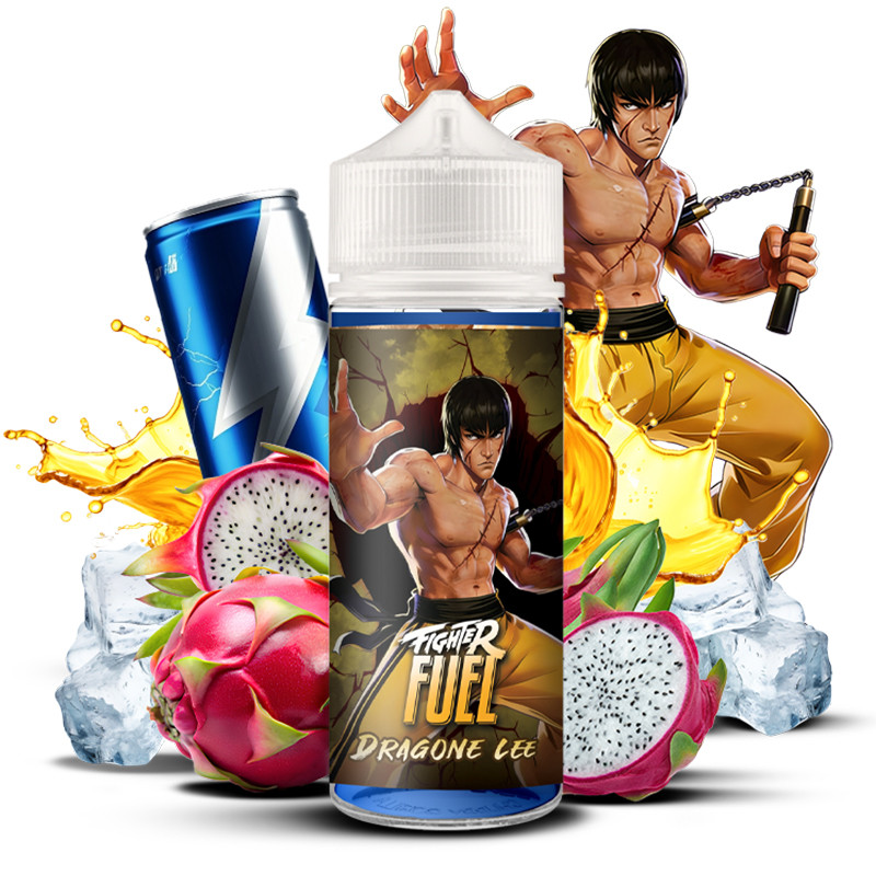 E-liquide Dragone Lee 100ml Fighter Fuel energy drink fruit du dragon frais